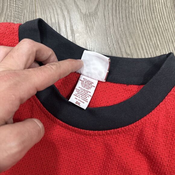 Vintage Georgia Bulldogs Red Mesh Practice Jersey Shirt Lightweight Size 3XL - Picture 6 of 7